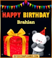 GIF Happy Birthday Brahian